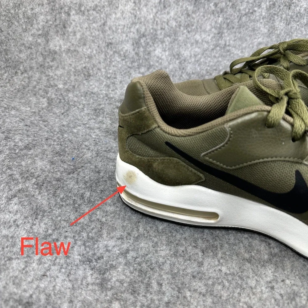 Nike Air Max Guile Mens Size 9 Olive Green Running Sneakers Athletic Shoes